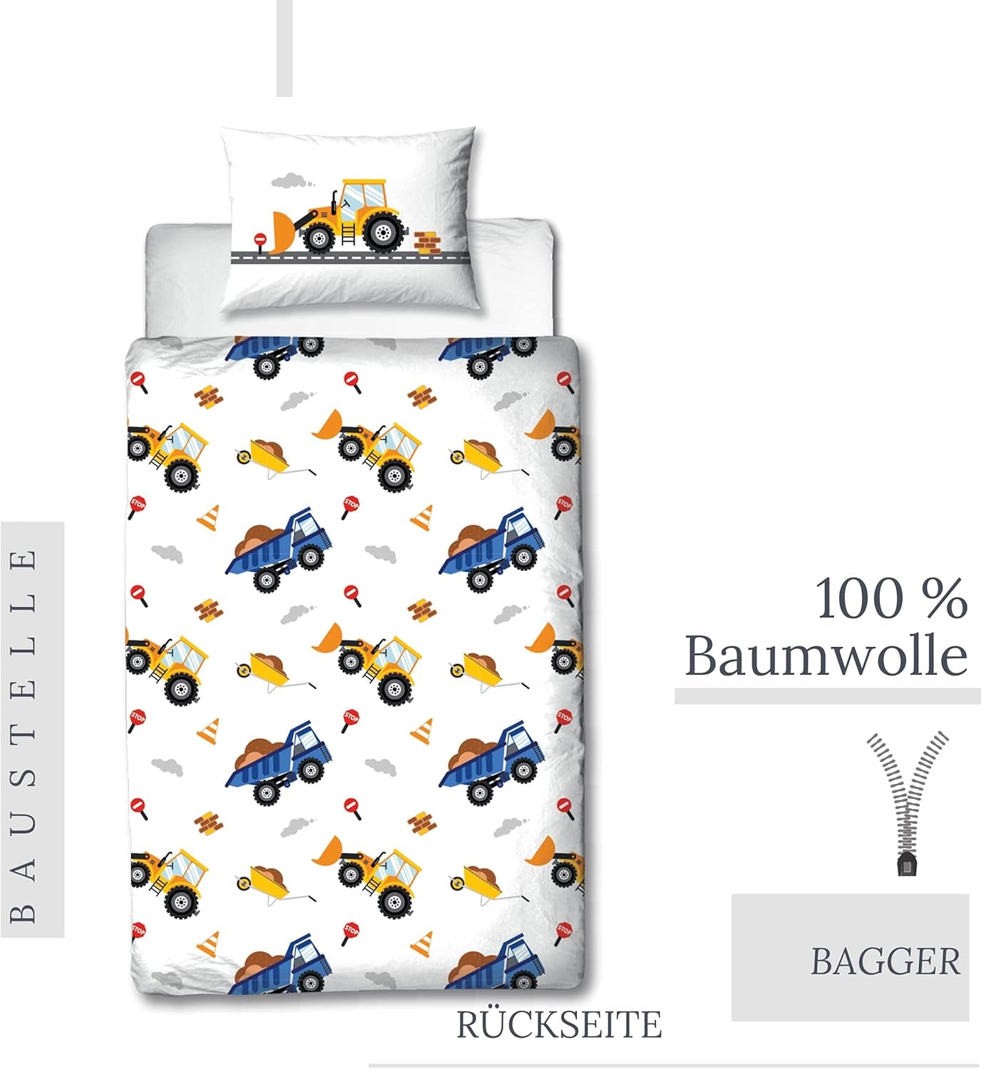 Bettwäsche für Kinder, Baumwolle Bettwäsche - Kinder Naty Shop