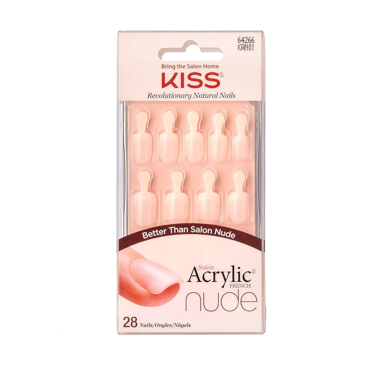 Kiss Nude Nails Cashmere & Nude Nails Erstaunliche Nägel