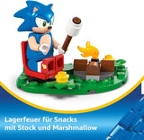 LEGO Sonic the Hedgehog Sonics Showdown At The Campfire Spielspielzeug für Kinder und Videospielfans Bauset für Jungen und Mädchen 7 Jahre altes Abenteuerset Sammlerstück 77001 Bausets Beuche den LEGO-Store