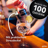 Glytter, essbarer Glitzer für Getränke und Flüssigkeiten, 10 Gramm Glitzer Naty Shop