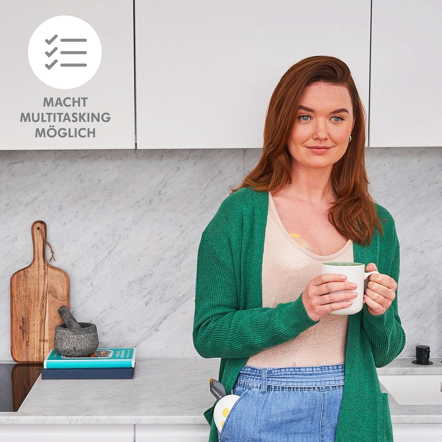 Medela Solo Freisprech-Milchpumpe | Kompakte und intuitive elektrische Milchpumpe zum einseitigen Abpumpen. Lebensmittel- und Stillzubehör Bebe Naty Shop