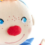 HABA Handpuppe Kasper – Ab 18 Monaten, Waschbar bei 30°C, Ideal für Puppen- und Rollenspiel, Puppentheater – 2011866001