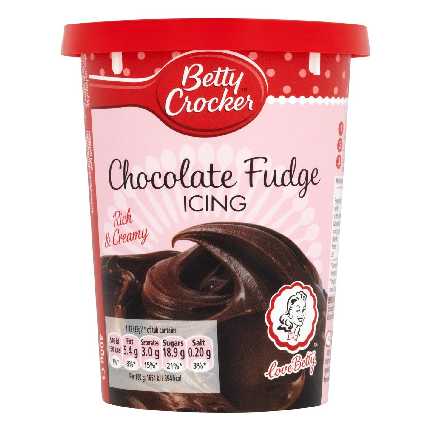 Schokoladen-Fudge-Glasur 400 g – Kuchenglasur mit Schokolade und Karamell-Zuckerpaste von Naty Shop