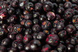 Gefriergetrocknete schwarze Johannisbeeren 250g - Gefriergetrocknete Früchte - Gefriergetrocknete Trockenfrüchte - Getrocknete schwarze Johannisbeeren zum Backen, Müsli, Dekorieren von Kuchen, Desserts Dehydrierte Produkte Naty Shop