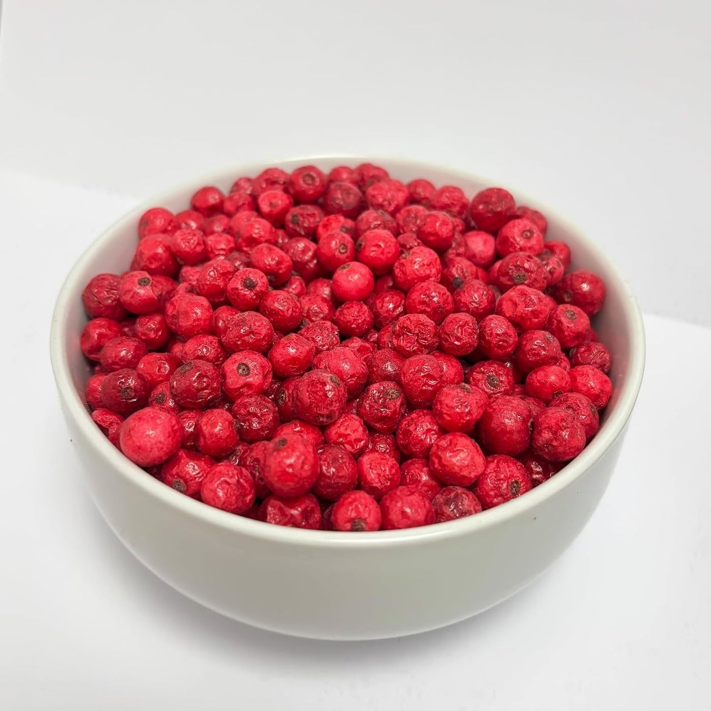 Gefriergetrocknete ganze Johannisbeeren 100g - Gefriergetrocknete Früchte - Gefriergetrocknete Trockenfrüchte - Rote Johannisbeeren zum Backen, Dekorieren von Kuchen, Snacks, Müsli, Desserts Dehydrierte Produkte Naty Shop