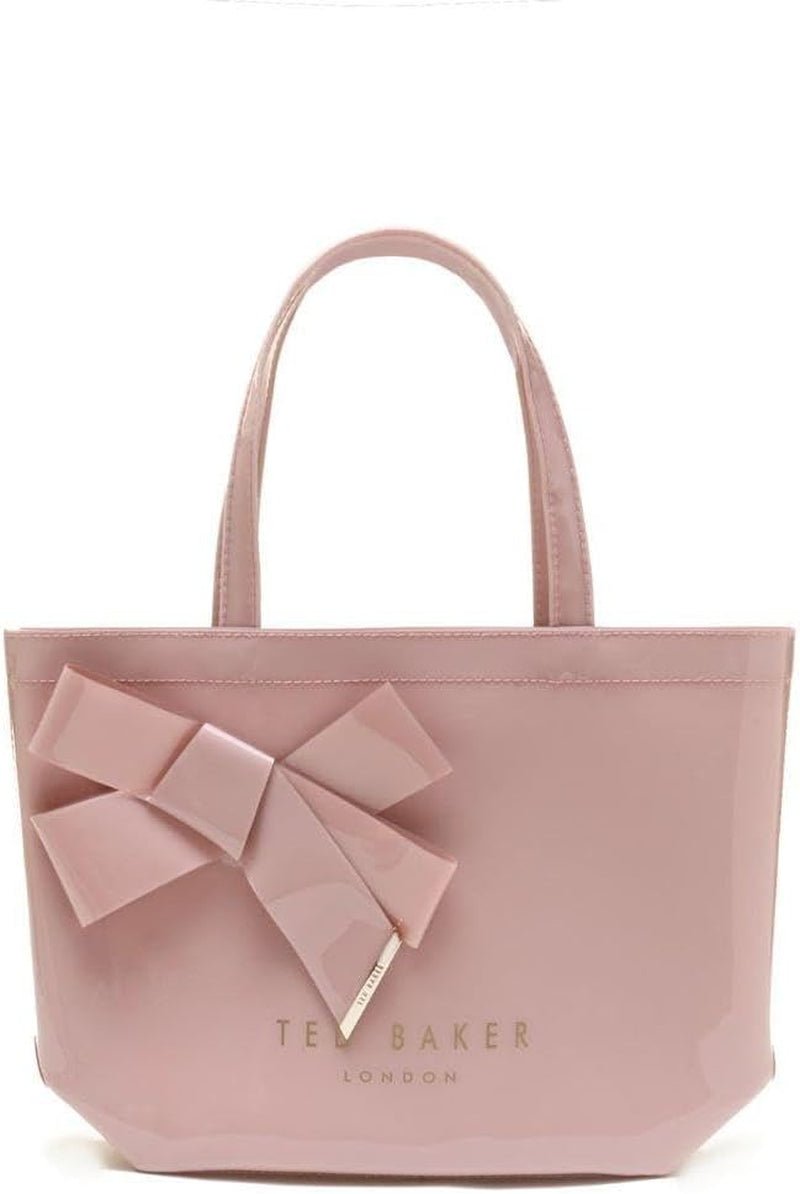 Ted Baker Nikicon Damen Vinyl Bow Shopper Taschen Damen Naty Shop Pink