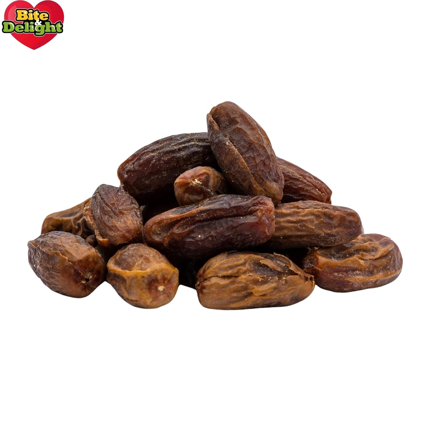 Getrocknete Datteln von Bite & Delight – Ganz, getrocknet und natürlich – Aromatische Süßigkeiten – Lecker und saftig – Verzehrfertige Fruchtsnacks – Vegan – Ohne Zuckerzusatz – 1250 g Naty Shop dehydrierte Produkte