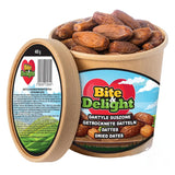 Bite & Delight getrocknete Datteln – Ganz, getrocknet und natürlich – Aromatische Süßigkeiten – Lecker und saftig – Verzehrfertiger Fruchtsnack – Vegan – Ohne Zuckerzusatz – 1250 g Naty Shop dehydrierte Produkte 750 ml