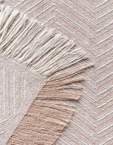 Todocama Multifunktions-Tagesdecke, Tagesdecke, Tagesdecke, Sofabezug, Jarapas, Fischgrätenmuster (230 x 260 cm, Sandbeige). Betten und Decken Besuchen Sie den Todocama-Store