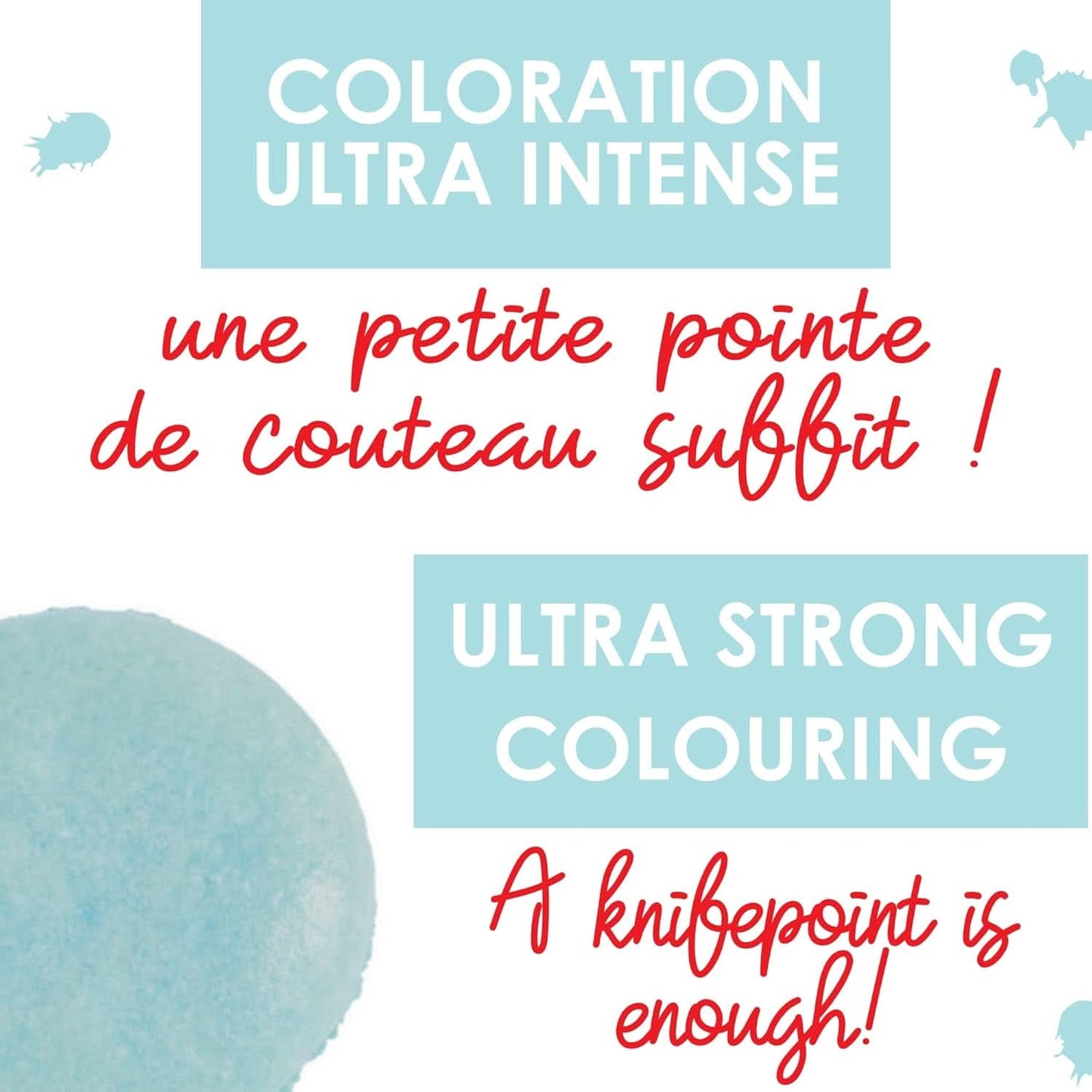Scrapcooking, Lebensmittelfarbpulver, Pastellblau, 5 Gramm Naty Shop