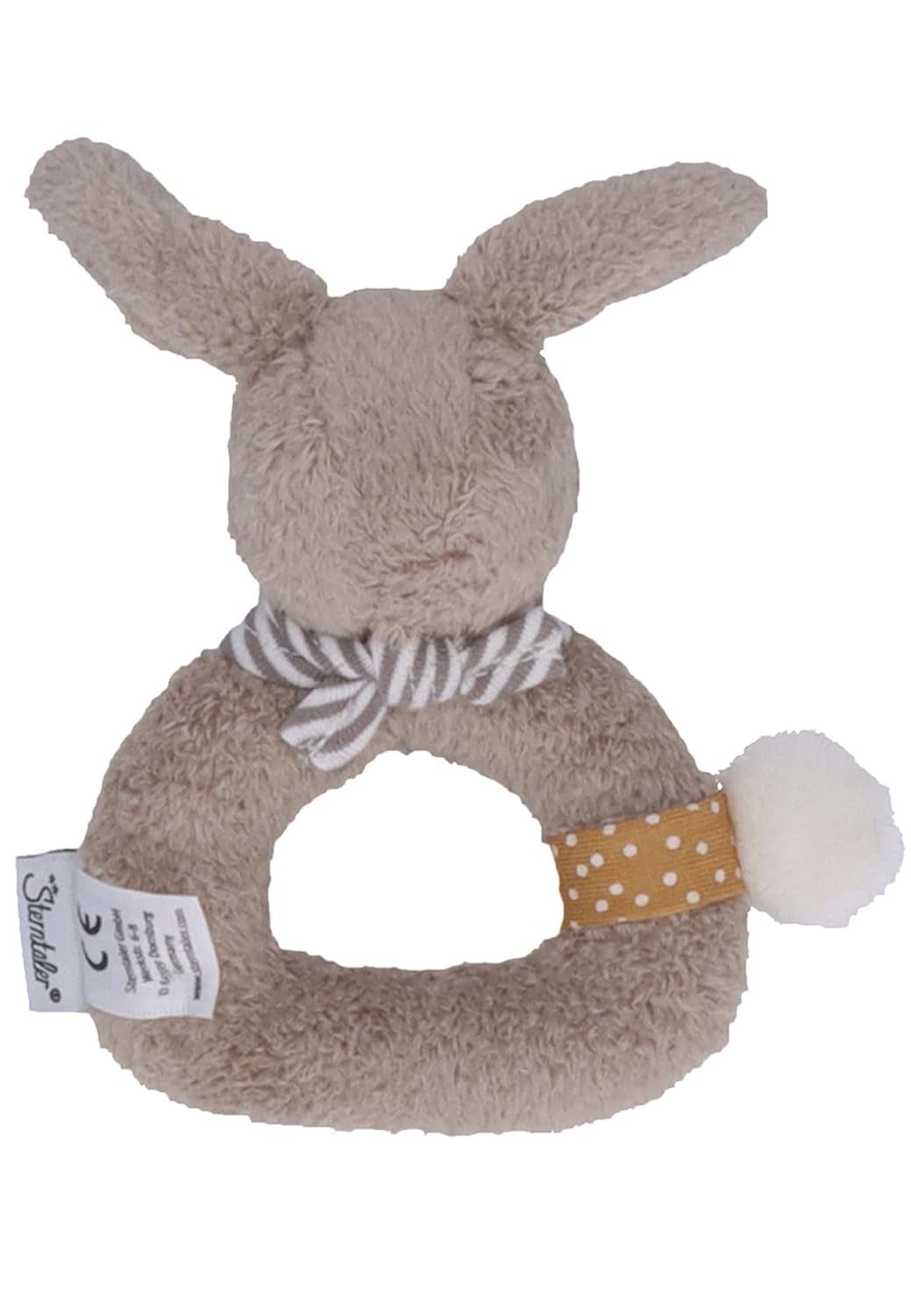 Sterntaler Baby Unisex Fangspielzeug Kinder-Fangspielzeug Happy Bunny - Kinder-Fangspielzeug, Kinder-Fangspielzeug, Kinderspielzeug - braun Spielzeug Bebe Naty Shop