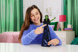 Mattel Wicked: Die for Good singende Elphaba-Modepuppe von Universal Pictures mit abnehmbarem, vom Film inspiriertem Outfit singt „for Good“ auf Englisch, JFM09