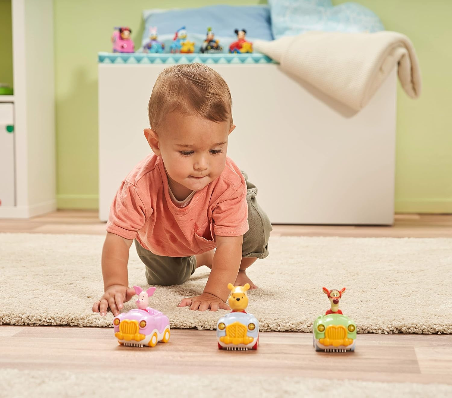 Vtech TUT TUT Baby Flitzer – Tiggers Cabrio-Auto – Spielzeugauto mit Musik, Sätzen und interessanten Geräuschen – Für Kinder von 1–5 Jahren. Bebe Toys Naty Shop