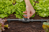 Gardena Micro-Drip-System Regulier- und Absperrventil 13 mm (1/2 Zoll): Einfaches Absperren von Rohren und stufenlose Regulierung des Wasserflusses, Zubehör zum Verlegen von Tropfrohren (13207-20)