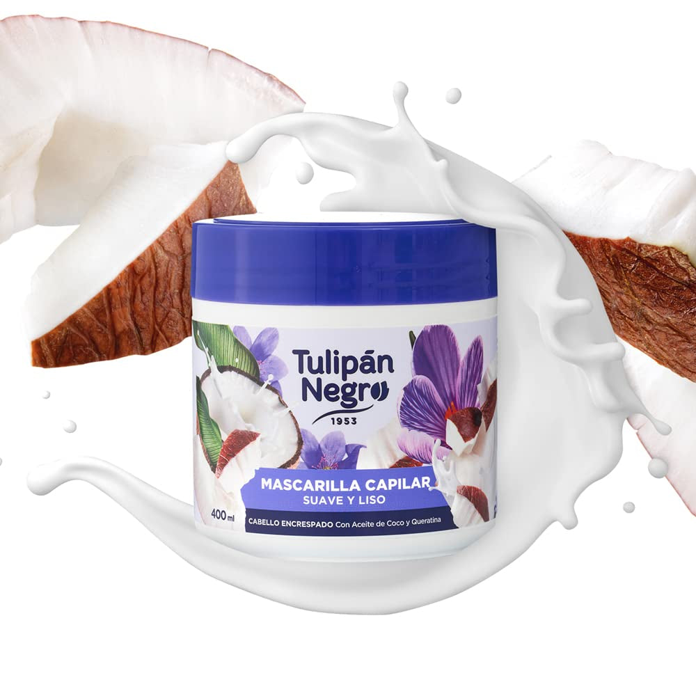 Soft Smooth Black Tulip Mask 400 ml Naty Shop Haarmaske Standardtitel