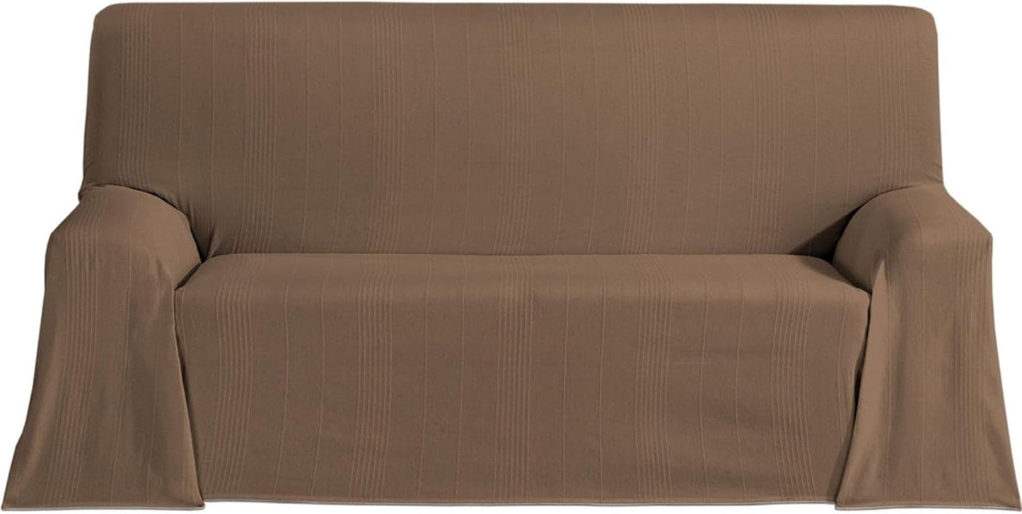 ECOMMERC3 Multifunktions-Tagesdecke, Größe 300 x 260 cm, für Sofa oder Bett, blau, multifunktionale Tagesdecke, dekorativ für Sofa, Bett, Sofaüberwurf, leicht und elegant, blau. Betten und Decken. Besuchen Sie den ECOMMERC3-Store, braun, 130 x 180 cm