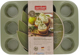Zenker Muffinform Für 12 Stück – Ressourcenschonende Und Klimaneutrale Backform Für Muffins Und Cupcakes – 12Er Muffinblech Mit Veganer Antihaftbeschichtung Formen und Bleche zum Backen Naty Shop
