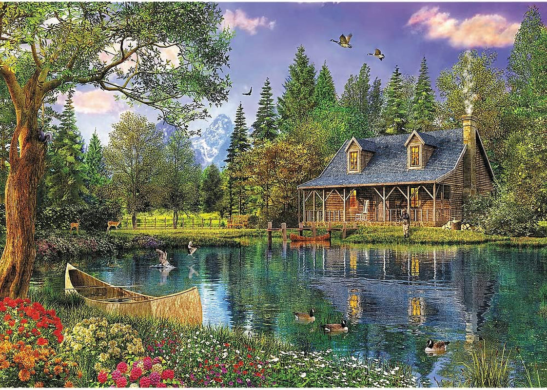 Trefl, 45005 Puzzle, Nachmittagsidylle, 4000 Teile, Premium-Qualität, Für Kinder ab 14 Jahren Puzzle Naty Shop