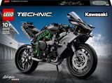 LEGO Technic Kawasaki Ninja H2R Motorrad, Geburtstagsgeschenk für Kinder und Erwachsene, Dekoration, Spielzeug, Modell für Jungen und Mädchen ab 10 Jahren 42170 Bausets Besuchen Sie den LEGO-Store