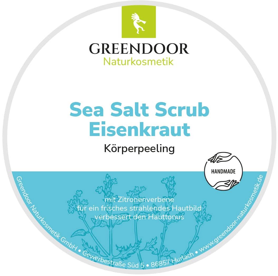 GREENDOOR Körperpeeling, vegan, Zitronenduft, 280 g Kosmetik und Schönheit Naty Shop