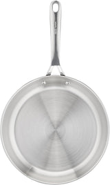 Jamie Oliver von Tefal Cook Smart Bratpfanne 28 cm, unbeschichteter Edelstahl, geeignet für Induktionstöpfe und Pfannen Naty Shop