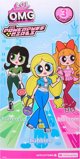 LOL. Überraschung! OMG The Powerpuff Girls Puppe - Bubbles - Enthält 1 Modepuppe, Inklusive Outfit und Accessoires, 3 zum Sammeln