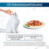 Gourmet Perle Select Strips Nassfutter für Katzen mit Huhn, 26er Pack (26 x 85 g)