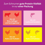 WHISKAS TASTY MIX Nassfutter in Sauce für Katzen 40 x 85g Chef's Choice