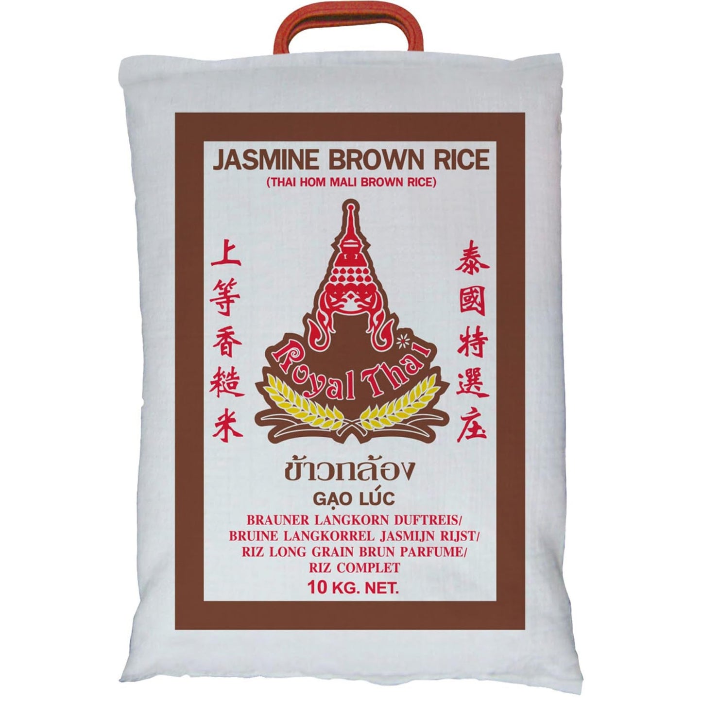 ROYAL THAI RICE – Duftender Langkorn-Naturreis – 1 x 10 kg