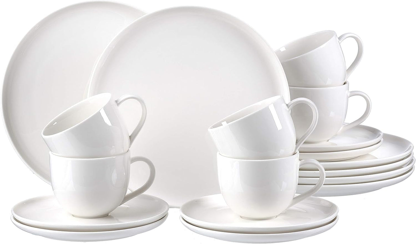Ritzenhoff & Breker Skagen Kaffeeservice, 18-teilig, weiß