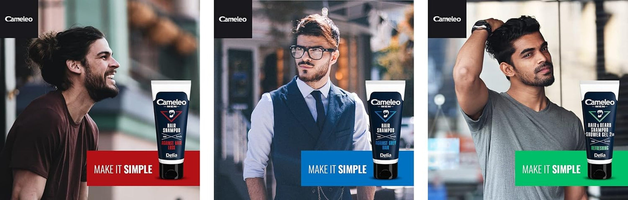 Cameleo Men – Haarwaschmittel für Männer gegen Haarausfall, 150 ml Haarpflege Naty Shop