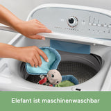 Fisher-Price Giant Ear Elephant – Entzückendes weiches Plüschtier mit extra großen Ohren, aus 90 % recyceltem Kunststoff und FSC-zertifizierter Verpackung, für Babys ab 3 Monaten, HKD63 Bebe Toys Naty Shop
