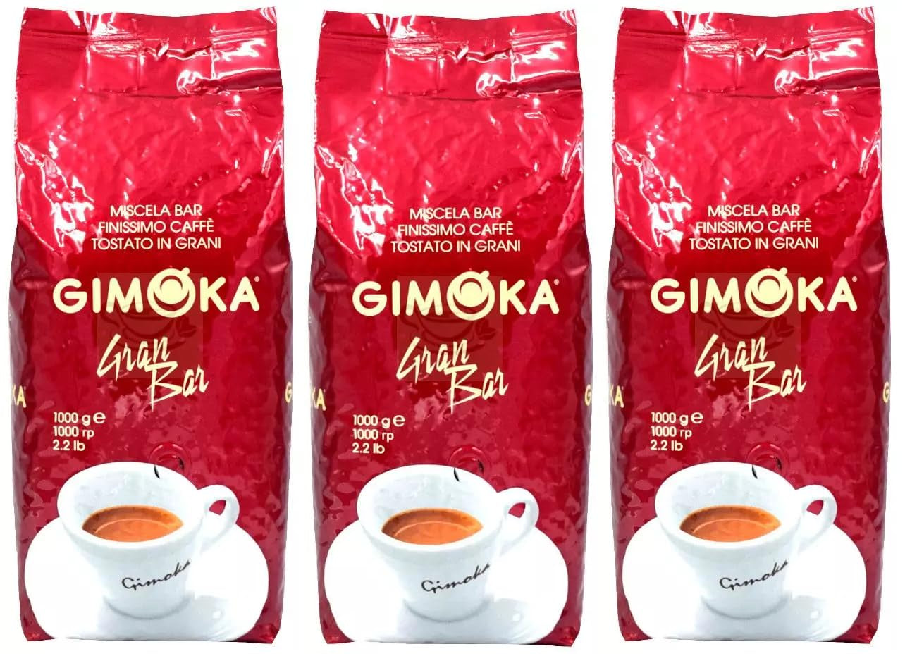 Ganzer Bohnenkaffee Gimoka Gran Bar 4x 1000g – Typisch italienisch!