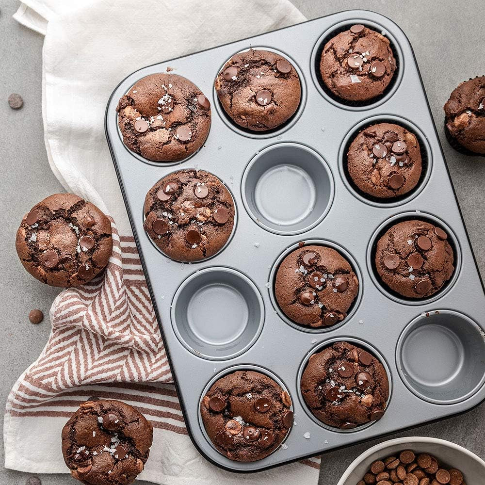 0062750 Backform für 12 Muffins Backformen und Bleche Naty Shop