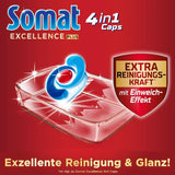 Somat Excellence plus 4In1 Caps (50 Caps), Naty Shop Spülmaschinentabs