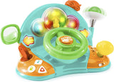 Bright Starts, Spielzeuglenkrad, Lights & Colors Driver, mit Musik, Autogeräuschen, Blinkern, Schalthebel und mehr Bebe Naty Shop Toys