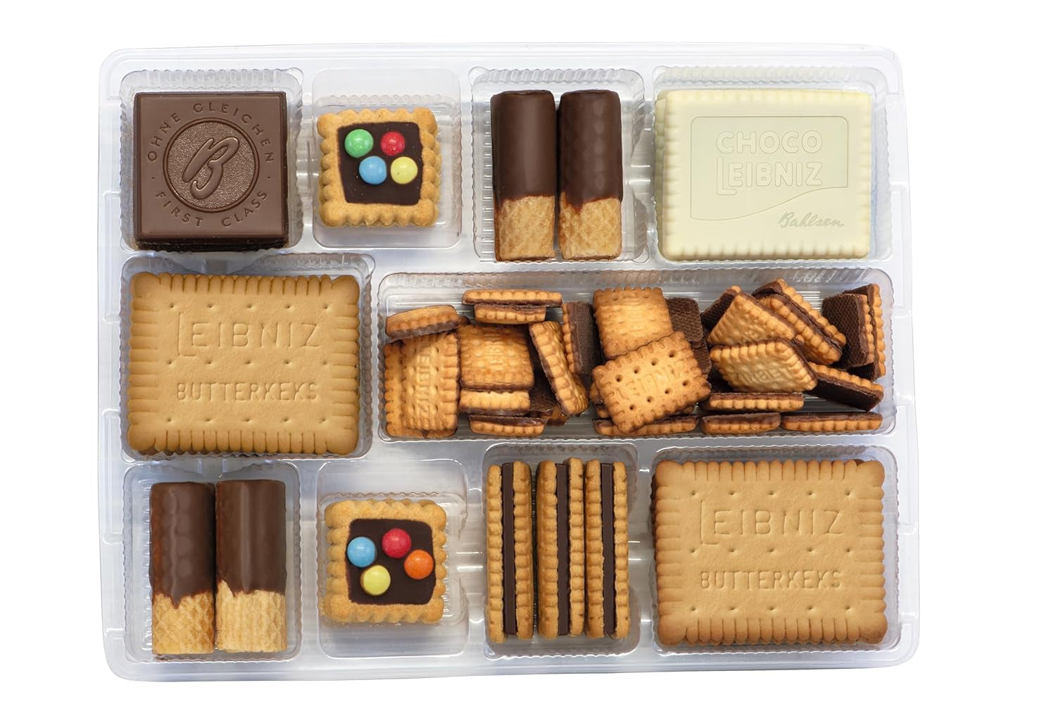 Bahlsen Our Biscuits Family, 9er Pack, Keksmischung mit 7 knusprigen Sorten Schokoladenkeksen (9 x 280 g)