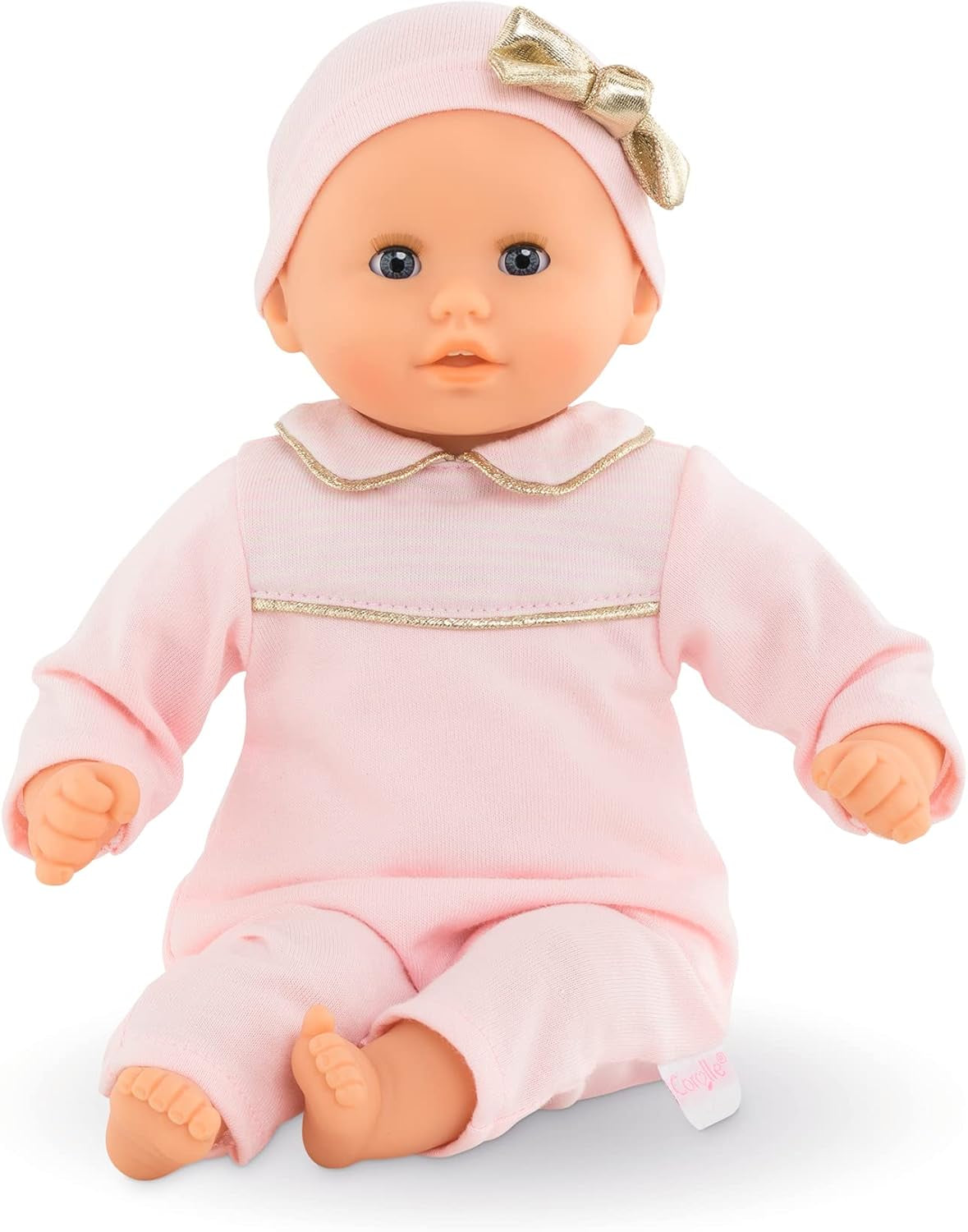 Corolle 9000100270 – Mon Premier Poupon Calin Manon Französische Puppe mit Talisman und Vanilleduft