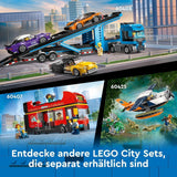 LEGO City Doppeldeckerbus, Doppeldecker-Spielzeugbus, Fahrzeugset für Mädchen und Jungen ab 7 Jahren, enthält 5 Figuren, darunter ein Baby im Kinderwagen 60407 Bausets Besuchen Sie den LEGO-Store