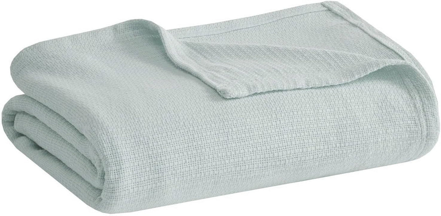 Madison Park Freshspun Wicker Twin Grey Cotton Decke Betten und Decken Madison Park King Blue