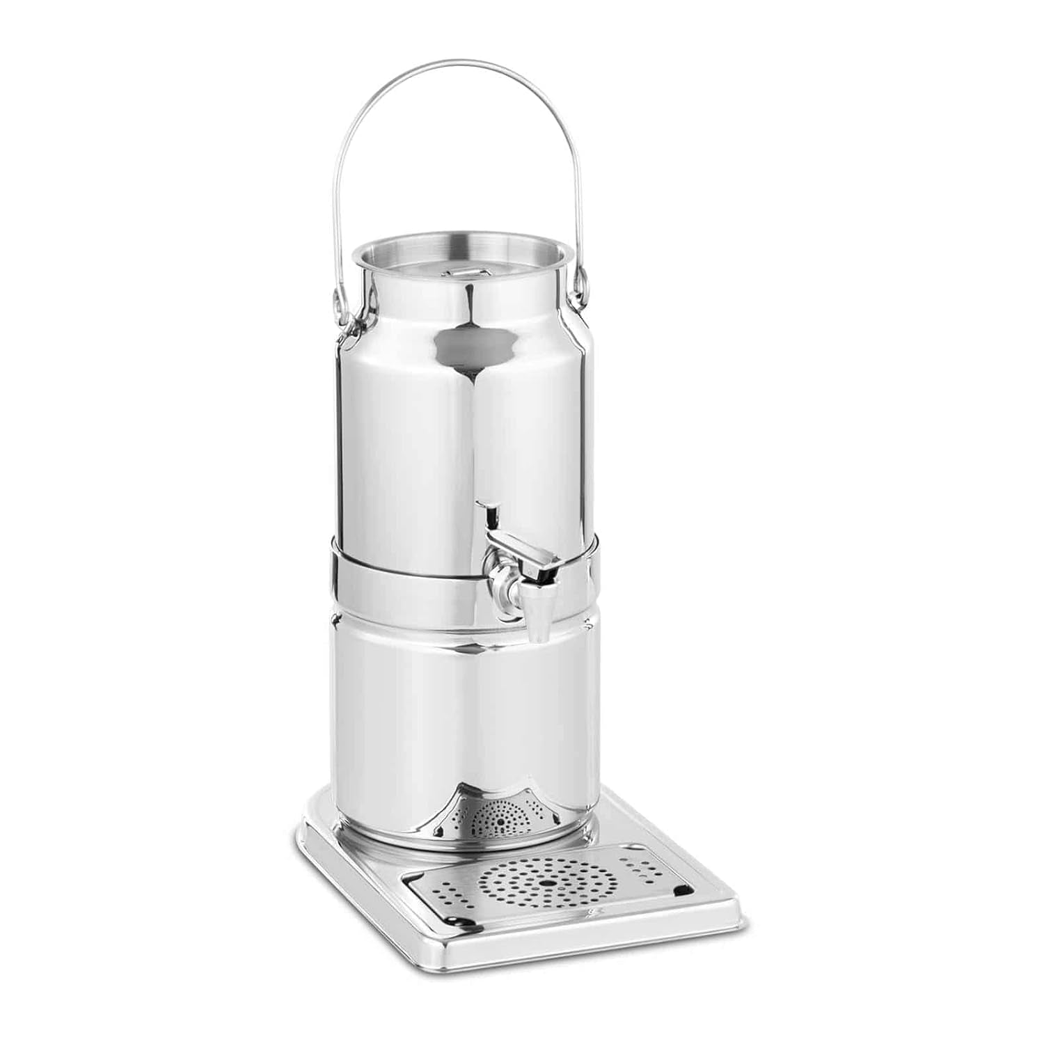 APS 10830 Milchbecher -TOP FRESH-, 21 x 32 cm, H: 39 cm, Edelstahl 18/8, 1 Kühltasche am Boden