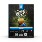 Café Royal Dark Chocolate Flavoured 100 Kapseln für Nespresso Kaffee Maschine – 4/10 Intensität – UTZ-zertifiziert, aus Aluminium & Lungo 36 Kapseln für Nespresso Kaffee Maschine – 4/10 Intensität