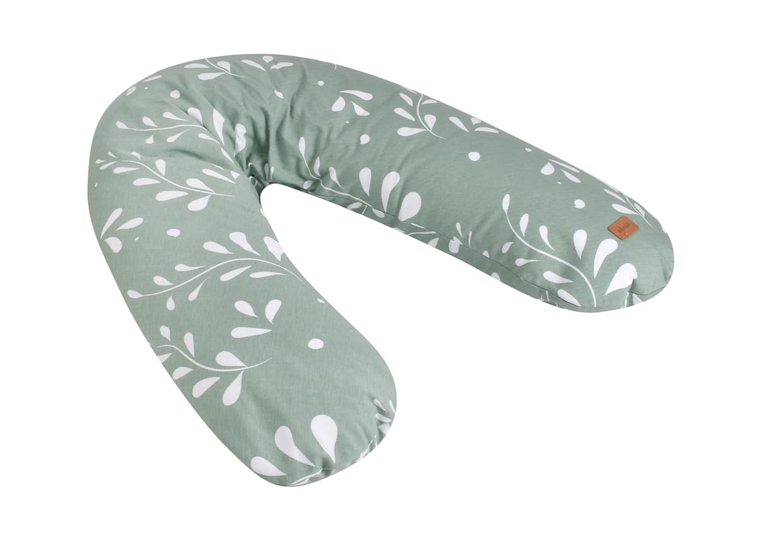 BÉABA, Big Flopsy, multifunktionales Stillkissen, Schlafen, Stillen, optimale Unterstützung, Entspannung, Komfort Zubehör Essen und Stillen Bebe Naty Shop Grün