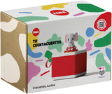 - Geschichten für Mädchen und Jungen, Sprecher mit der Elefantenfigur, Lernspiel, Inhalt auf Spanisch, geeignet ab 0 Jahren Bebe Toys Naty Shop