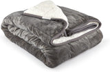Emma Barclay beschwerte Sherpa-Decke, 127 x 152 cm, Blush Pink Emma Barclay Betten und Decken grau 50 x 60 Zoll (127 x 152 cm)