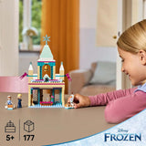 LEGO – Disney Frozen Arendelle Castle, Prinzessinnenspielzeug mit ELSA, Anna und Olaf Minipuppen und einer Pinguinfigur, Fantasy-Spielset, Geschenk für 5-jährige Mädchen 43265 Bausets Besuchen Sie den LEGO-Store