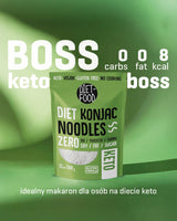 Diät-Shirataki-Nudeln | Low Carb Konjak-Nudeln | 200 Gramm vegane, kalorienarme, fettfreie, sojafreie, glutenfreie, wasserlösliche Diätnudeln