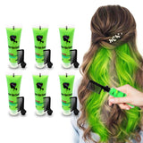 Byhoo 6 Stück temporäre Haarfarbe für schwarzes Haar, Haarkreide, waschbare Haarfarbe, Geschenkidee für Mädchen, Geburtstagsgeschenk für Teenager. Naty Shop 03 Haarfärbemittel