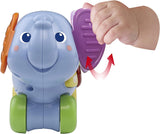 Vtech Baby Little Pushing Elephant – Interaktives Schiebe- und Spielspielzeug – Mit Liedern, Melodien, Sätzen und Geräuschen – Für Kinder im Alter von 6–36 Monaten Babyspielzeug Naty Shop