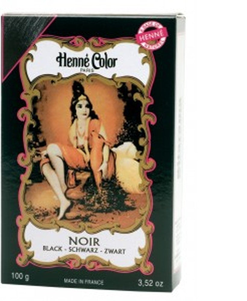 Henné Color Henna Powder Copper 100 g Haarfärbemittel Naty Shop Black 100 G (1 Packung)
